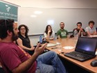 Picture 1 Meeting with Yuval Hofshy, CTO at startup company Interlude