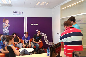 LAPIDIM students visit Microsoft Israel’s R&D center